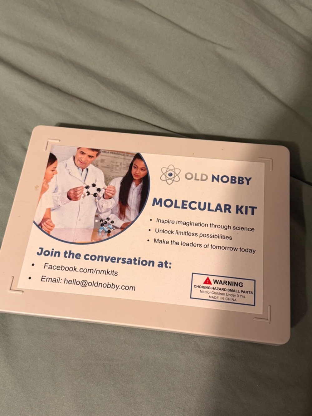 Cream Molecular Kit - Educational Home Science Set